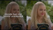 blonde hair mal (descendants 2) | twixtor scenepack