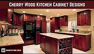 Cherry Wood Kitchen Cabinet Designs || The Most Trending Thing Now?