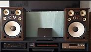 JVC SK-15A mk2 vintage speakers sound test