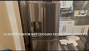 LG Refrigerator error 22 troubleshooting repair instructions Bad compressor relay￼ fix￼