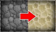 How to Make CUSTOM Endstone Textures Using ANY Cobblestone Texture!