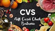 How check CVS Pharmacy Gift Card Balance
