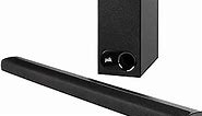 Polk Audio Signa S2 Ultra-Slim TV Sound Bar, Works with 4K & HD TVs, Wireless Subwoofer, Includes HDMI & Optical Cables, Bluetooth Enabled, Black