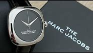 Marc Jacobs The Cushion Black Dial Ladies Watch (Unboxing) @UnboxWatches