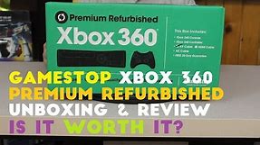 Is It Worth It? - GameStop Xbox 360 (E) Refurbished Console - Unboxing and Review