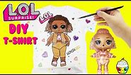 LOL Surprise Instagold DIY Custom T-Shirt Exclusive LOL Pop Up Store Doll