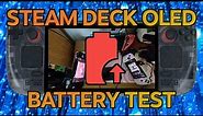 「Steam Deck OLED Battery Test - INSANE Results」
