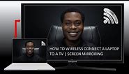 How to Connect a Laptop to a TV Wirelessly| Microsoft Surface Screen Mirroring