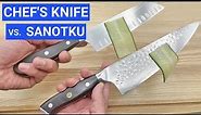 Santoku vs. Chef's Knife: 5 Key Differences and When to Use Each