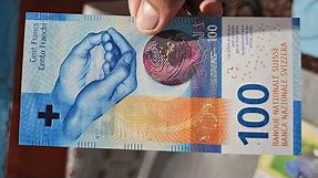 Switzerland Most Beautiful 100 Franc Note