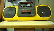 eBay Item Demo - Sony CFS-905 Sports Cassette Recorder Radio Boombox