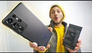 Samsung S21 Ultra Unboxing and Quick Look | Matte Black Magic !