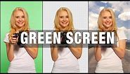 How To Use a Green Screen