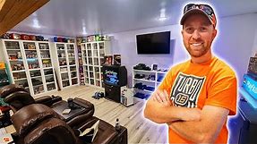 His Retro Game Collection Was IMPRESSIVE! | Game Room Tour