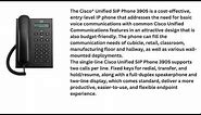 Cisco 3905 IP Phone
