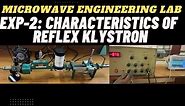 Microwave Lab | Reflex Klystron Characteristics | Dr Praveen Naidu Vummadisetty | Engineering