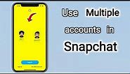 How to use Multiple Snapchat Accounts in any iPhone