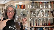 Encourage Kids to Read Using Kindle / Kindle Tips for Struggling Readers / Kindle Tips and Tricks
