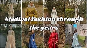 Medieval fashion through the years