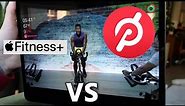 Apple Fitness Plus vs Peloton Digital App - CYCLING section only