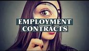 Employment contracts | Bitesized UK Employment Law Videos by Matt Gingell