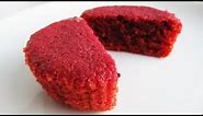 How to make Natural Red Velvet Cupcakes without Food Colouring: easy recipe