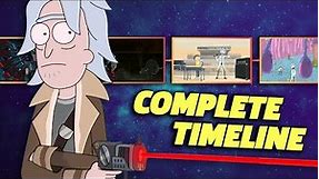 RICK AND MORTY Complete Timeline (Seasons 1-5)