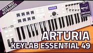 Arturia Keylab Essential 49 MIDI Controller Keyboard - Overview & Features