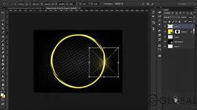 How to make a metallic circle in Photoshop