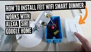 How To Install Feit Dimmer Switch Wifi Light Switch From Costco