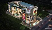 Shopping Mall 3D architectural Walk-through
