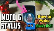 Moto G Stylus | How To Make Emojis on the Moto G Stylus!