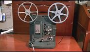 Keystone 98 Automatic 8 mm Film Projector Tutorial