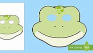 Frog Role Play Mask