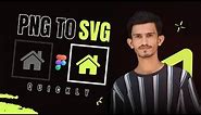 How to Convert Png to Svg Icon | Figma Ui/Ux Design Tutorial