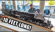 Huge LEGO Union Pacific Big Boy Locomotive – 3 Meters/10 Feet Long!