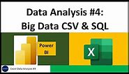 Excel Data Analysis Class 04: BIG Data Analysis with Power Pivot & Power BI: Visuals & DAX Formulas