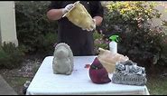 Make Concrete Statues with Latex Rubber molds, Part 2 - Proper mold release