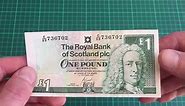 The Royal Bank of Scotland - One Pound Note