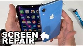 How To Replace iPhone XR Glass Screen Assembly | Screen Replacement