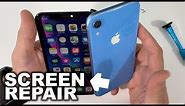 How To Replace iPhone XR Glass Screen Assembly | Screen Replacement