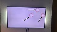 White Spots on TV Screen: Causes and How To Solve It