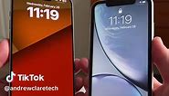 iPhone Bezels have come a very long way. The iPhone XR compared to the iPhone 15 Pro Max! #iPhoneXR #iPhone15ProMax #iphonebezels #apple #iphone
