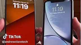 iPhone Bezels have come a very long way. The iPhone XR compared to the iPhone 15 Pro Max! #iPhoneXR #iPhone15ProMax #iphonebezels #apple #iphone