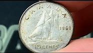 1968 Canada 10 Cents Coin • Values, Information, Mintage, History, and More