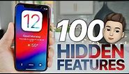 100 NEW iOS 12 Hidden Features & Changes!