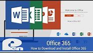 How to Download and Install Office 365 Apps on PC or Mac