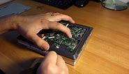 Philips portable DVD player teardown and parts salvaging