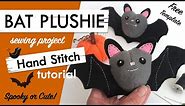 Sew a Bat Plushie with this FREE pattern — Halloween