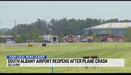 South Albany Airport reopens after plane crash